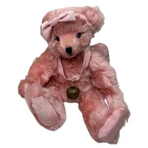 Hermann Spielwaren Pink Angel Mohair Bear No. 380 A/500 Limited Edition Jointed